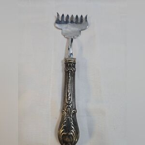 Sheffield Englad Elegant Sterling  Silver Serving Fork